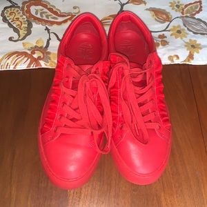 Tory Burch sport red sneakers size 7